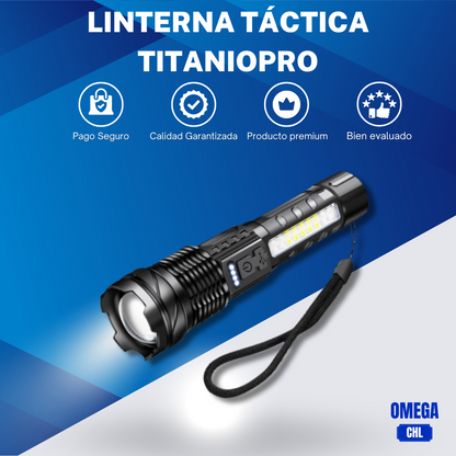 Linterna TitanioPro USB